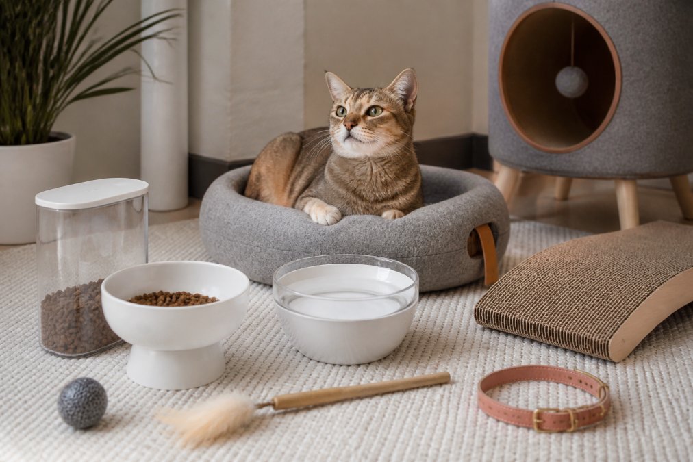 Accesorios de diseño para gatos modernos: guía 2026