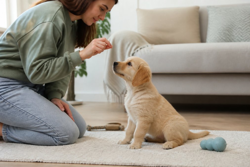 Cómo Entrenar a un Cachorro en Casa Paso a Paso